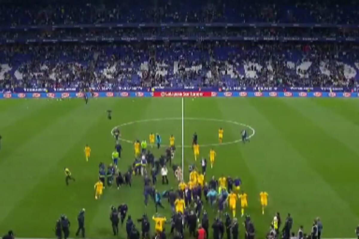 Los "Culés" no pudieron celebrar el título de La Liga