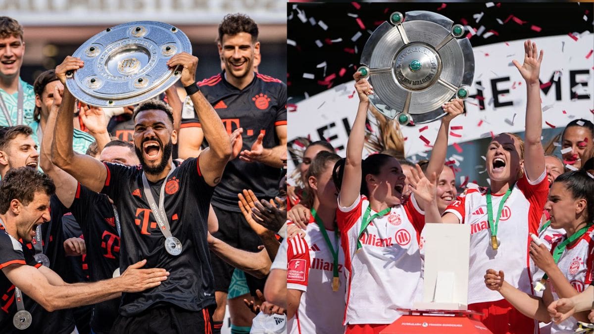 VIDEO | Solo para campeones: Jugadores del Bayern Munich le hicieron el pasillo al plantel femenino que ganó la Bundesliga