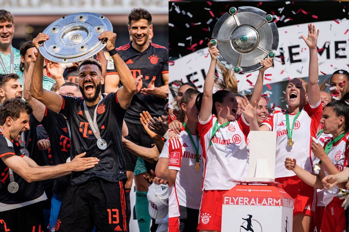 Fin de semana de ensueño para el cuadro bávaro que ganó la Bundesliga tanto en hombres como en mujeres.
