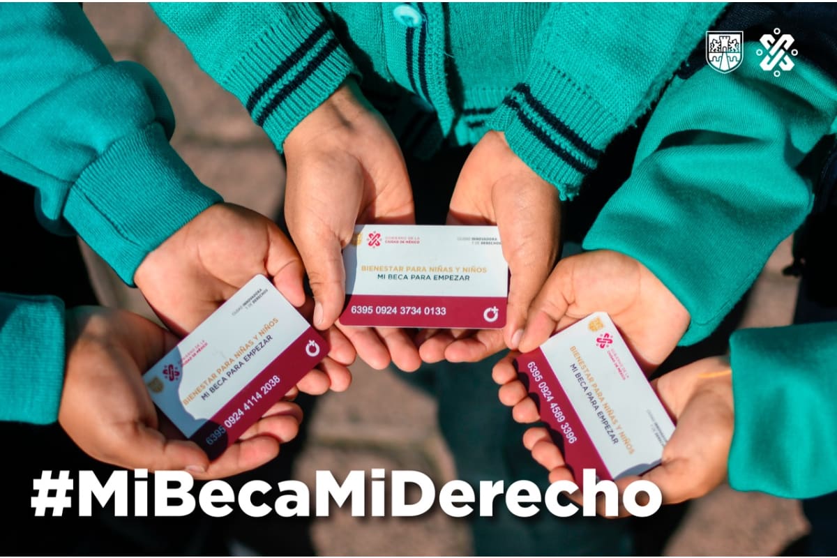 Esta beca beneficia a millones de niños en la Ciudad de México.