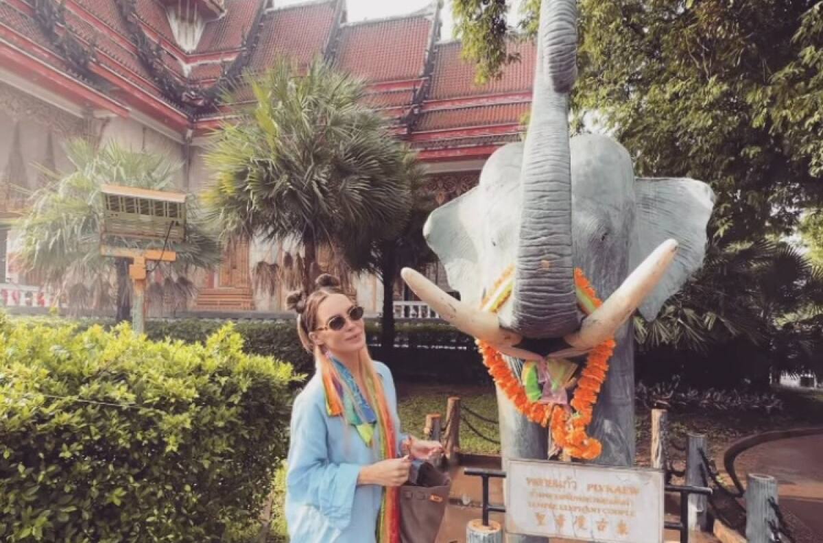 Belinda roba las miradas durante su estancia en Tailandia
