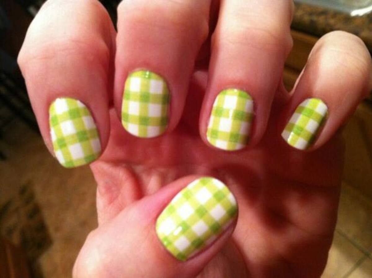 Uñas Vichy.