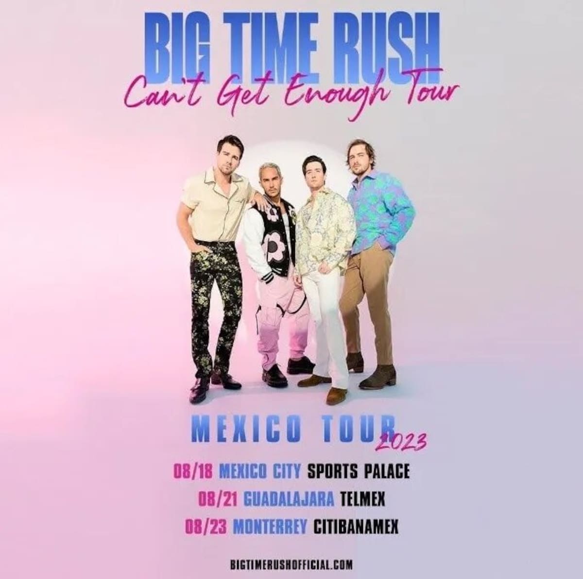 Estos serán los costos para ver a BTR en México.