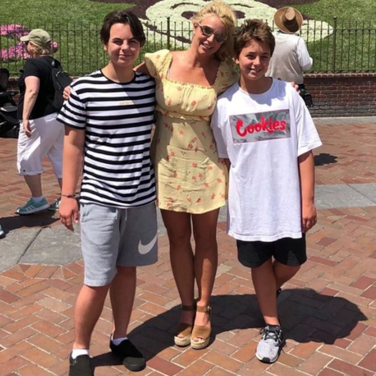 Britney Spears mostró lo grande que están sus hijos - Créditos: Twitter
