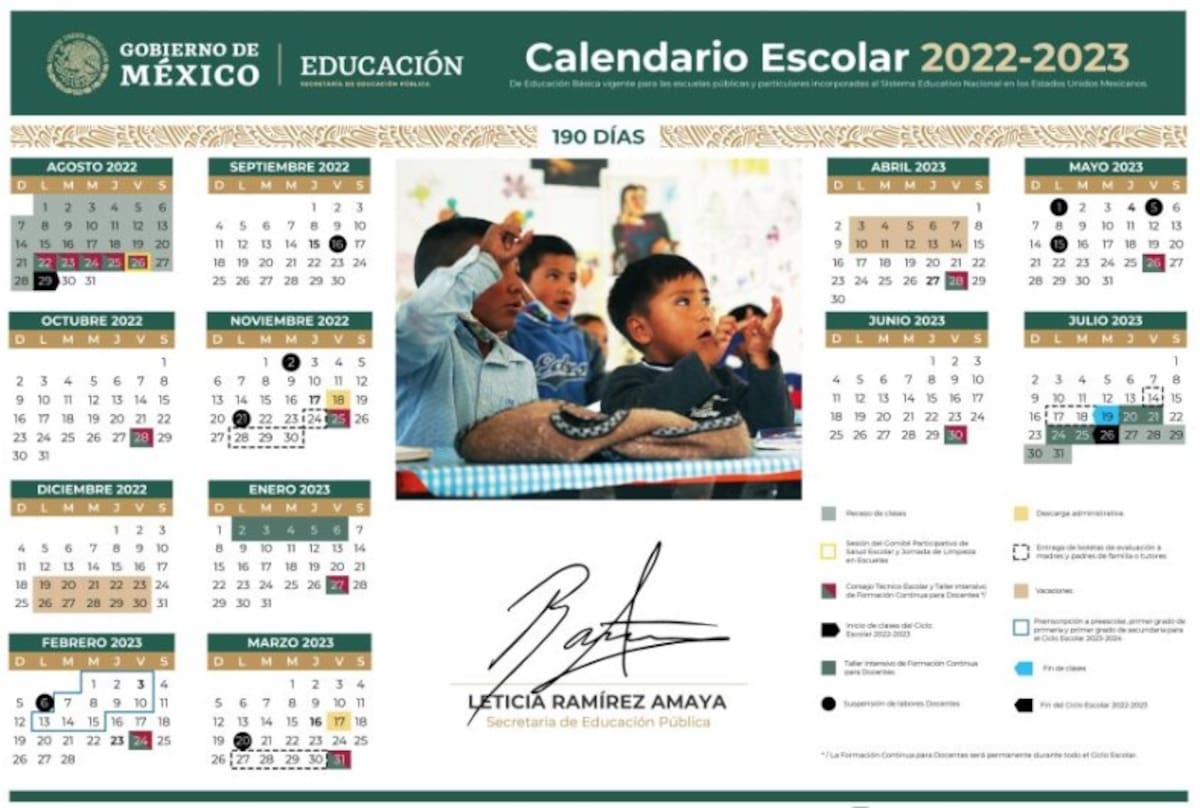 El ciclo escolar 2022-2023 concluirá el 19 de julio en el nivel básico. (SEP)