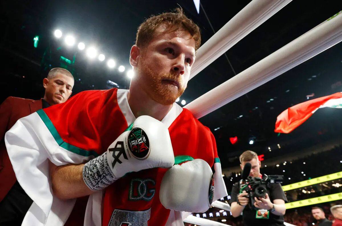 La excusa de Mauricio Sulaimán para no obligar a Canelo Álvarez a pelear con el ganador de Benavidez y Plant