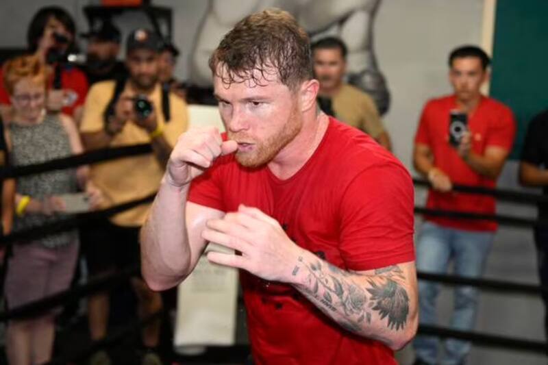 Canelo Álvarez quiere llegar en buena forma para su pela ante John Ryder.