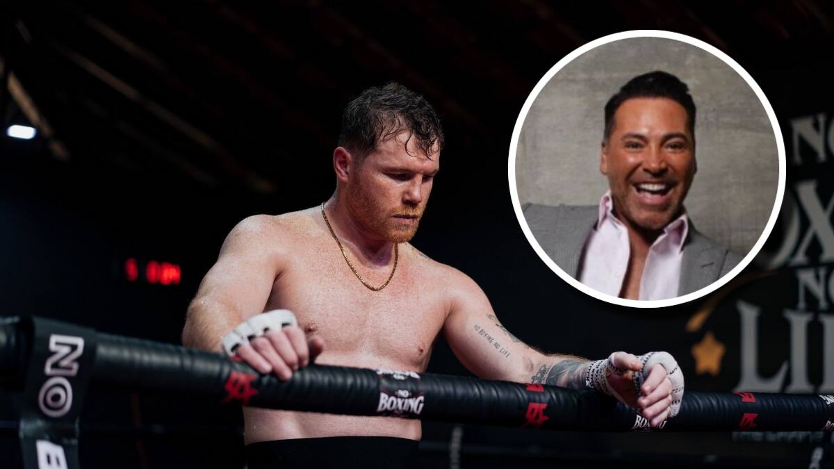 Óscar de la Hoya entrega el nombre del próximo rival de Canelo Álvarez: “Tiene que suceder en un futuro cercano”