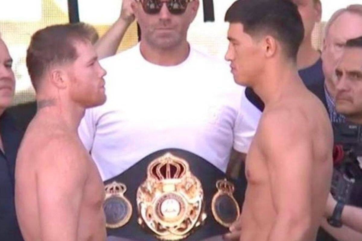 Dmitry Bivol no quiere volver a pelear con Canelo Álvarez en el mismo peso. (Boxing)