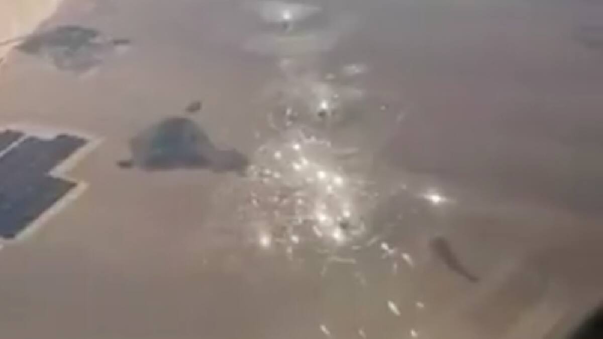 VIDEO | ¿Estación ovni? Captan extraños destellos en medio del desierto de Nevada