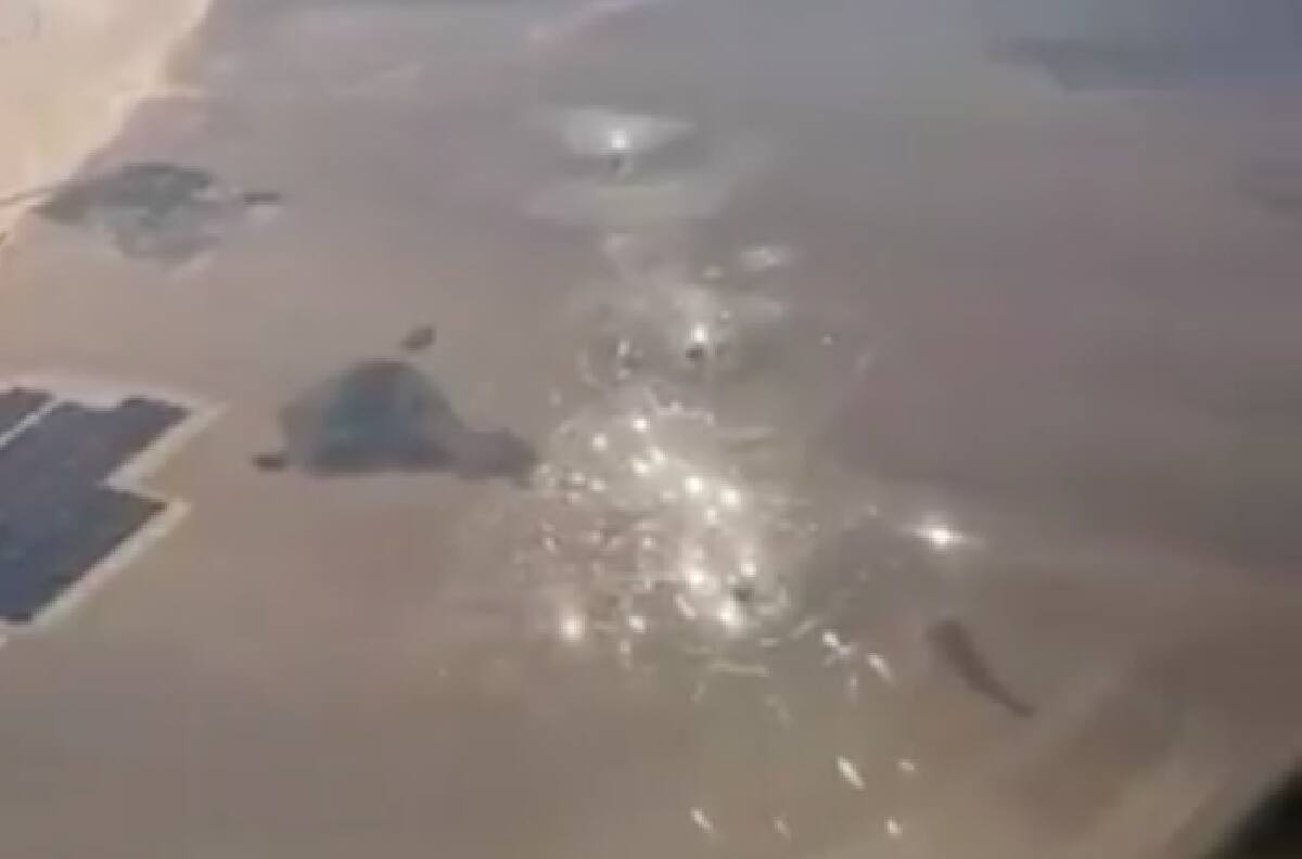 VIDEO | ¿Estación ovni? Captan extraños destellos en medio del desierto de Nevada