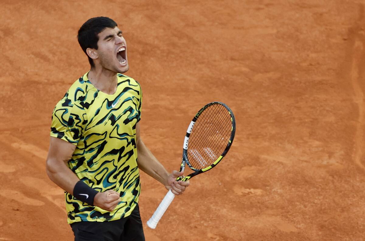 El futuro del tenis: Carlos Alcaraz defendió el título en Madrid y sigue imparable