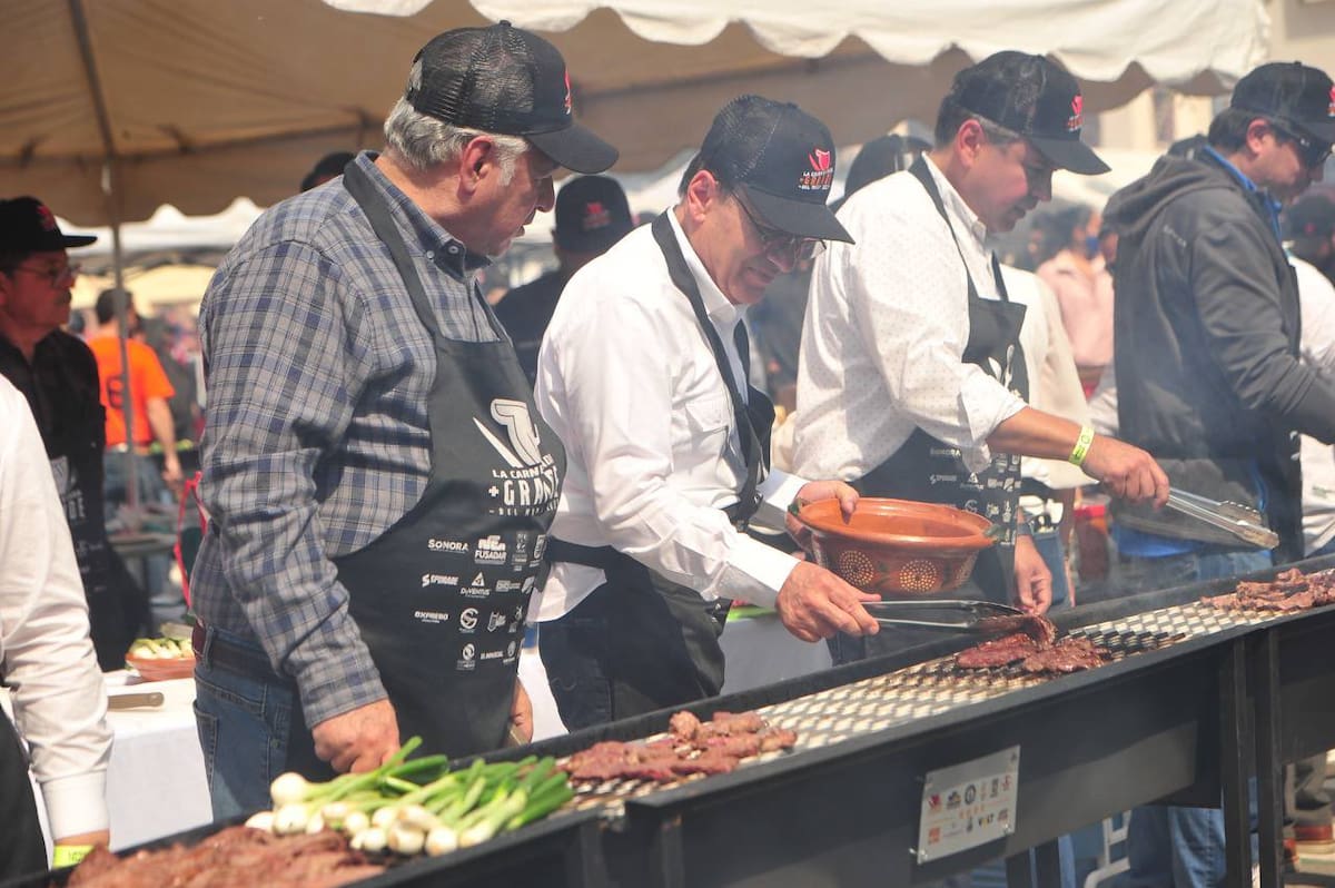 Carne Asada más Grande del Mundo en Sonora.