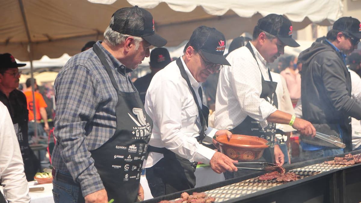 Hermosillo gana el Récord Guinness por la Carne Asada más Grande del Mundo