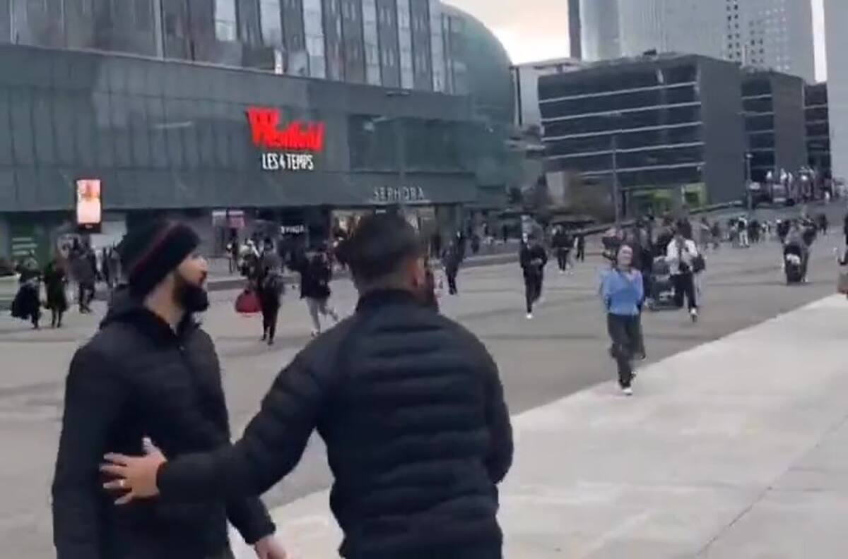 VIDEO | ¿Disparos en un centro comercial de París? Esto fue lo que ocurrió en el Quatre Temps de Francia
