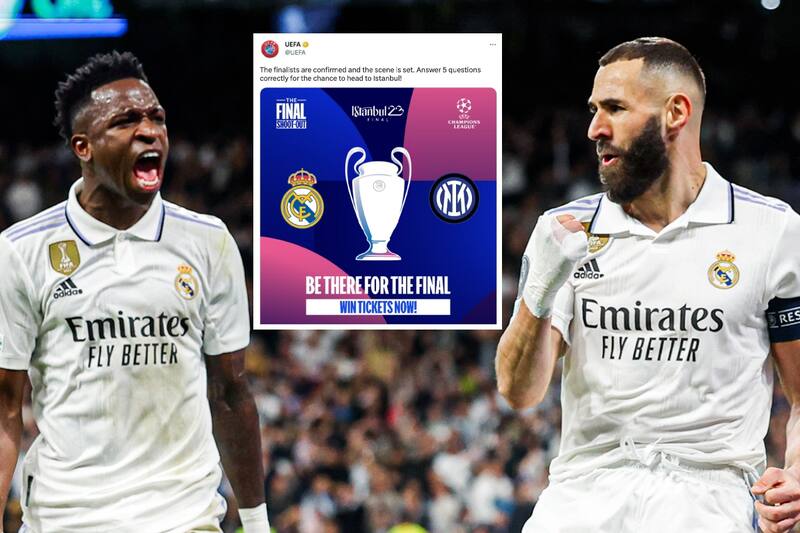 Real Madrid fue dado como finalista por la UEFA antes del cruce contra el Manchester City