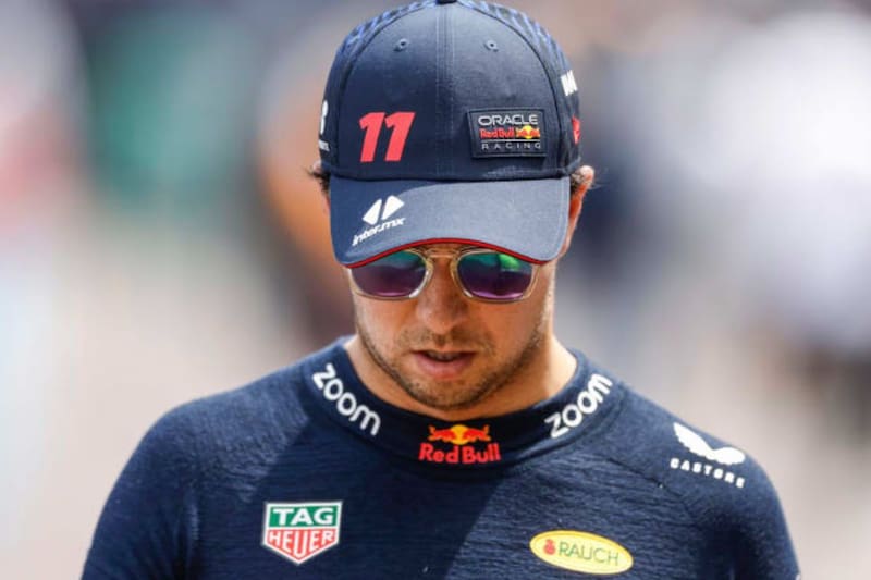 Checo Pérez ha sido objeto de críticas en las últimas semanas. (EFE)