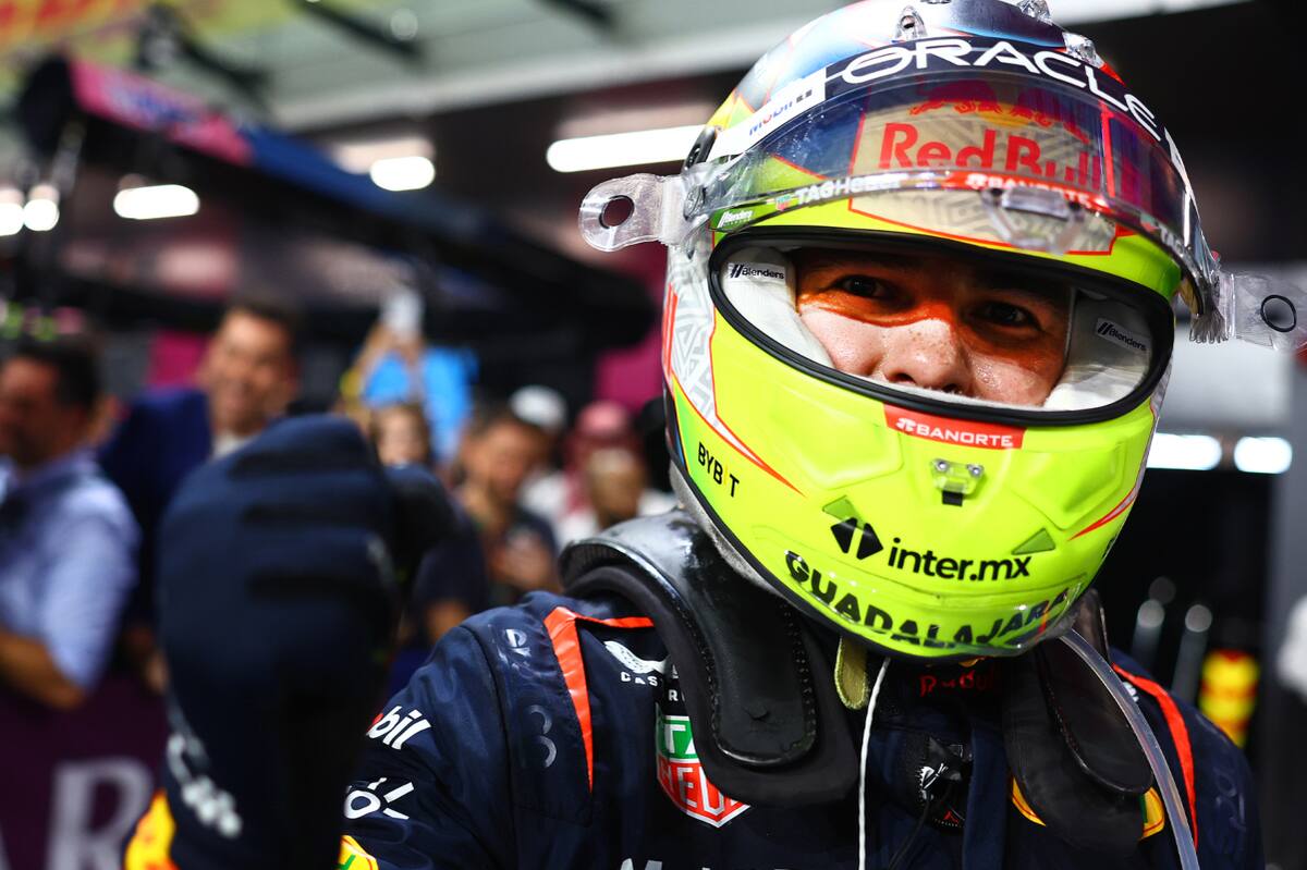 Checo Pérez destapó lo sucedido en la última vuelta del Gran Premio de Arabia Saudita.