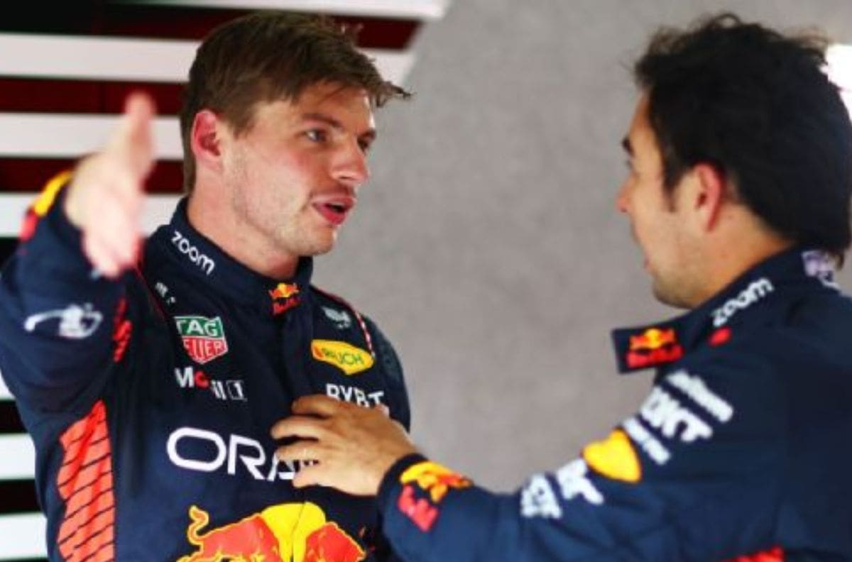 La discusión entre Checo Pérez y Max Vertappen que terminó en empujones, según el mexicano