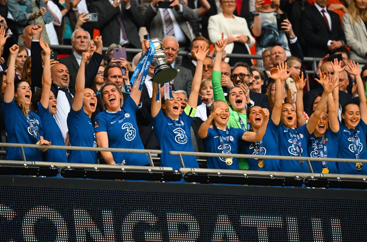VIDEO | Chelsea le gana la FA Cup a Manchester United y rompe un récord mundial de asistencia