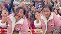 Chica se hace viral por una supuesta “posesión demoníaca” que le dio en público | VIDEO