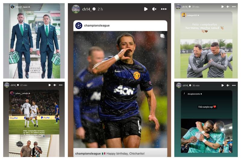 El mexicano cumple 35 años