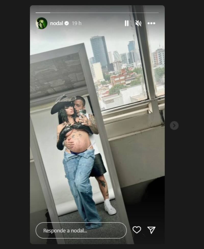 Todo parece indicar que el bebé de Christian Nodal y Cazzu en Argentina