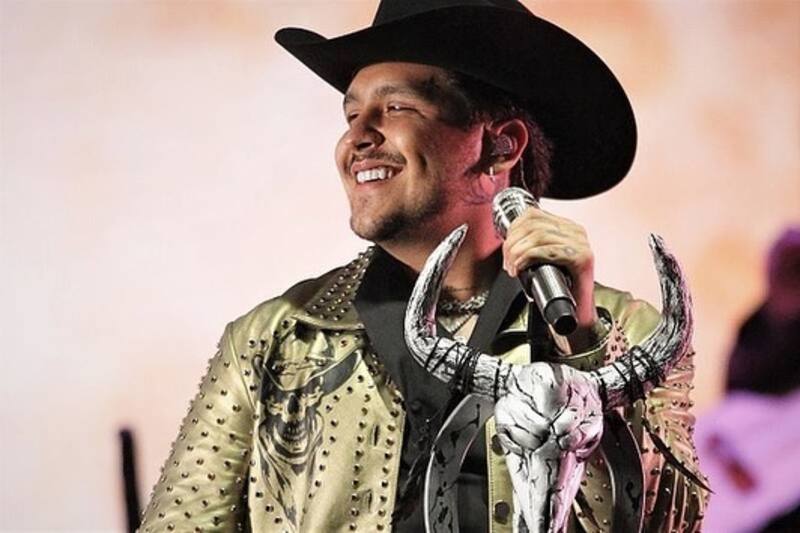 Christian Nodal tendrá presentación en vivo Créditos: TWITTER