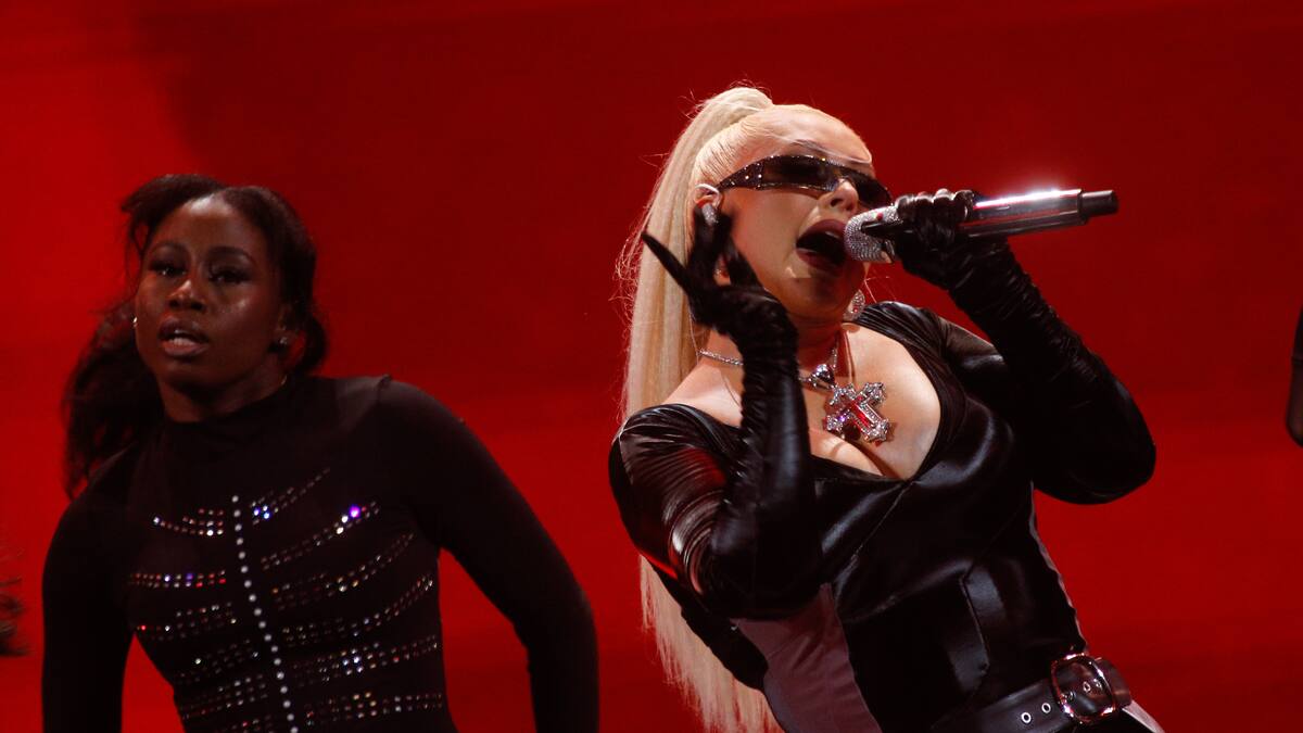 Christina Aguilera confirmó que era la gran estrella de este Festival 2023 con un vibrante show