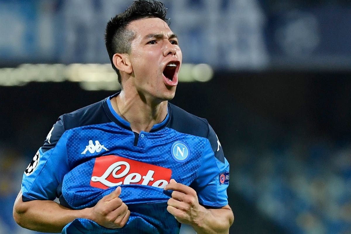 Chucky Lozano es uno de los mejores futbolistas del Napoli.
