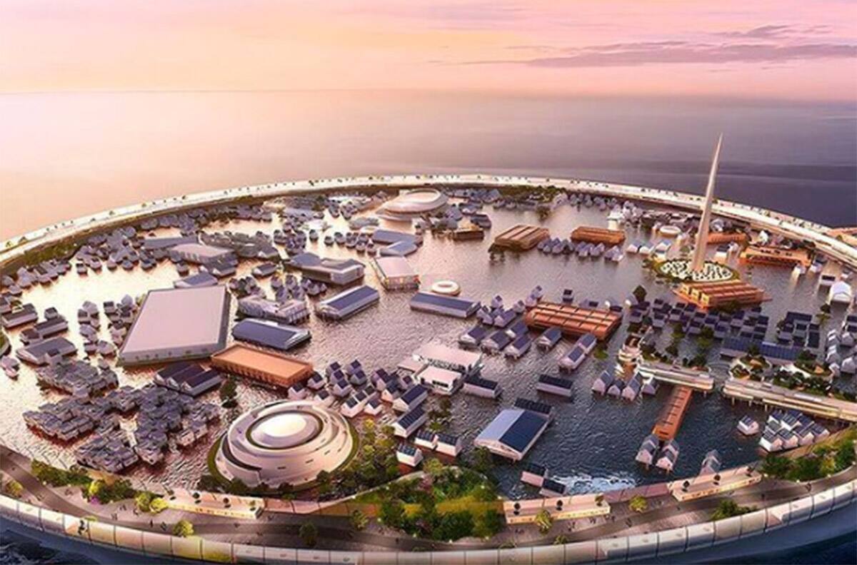 Japón construirá una ciudad flotante para hacer frente al cambio climático