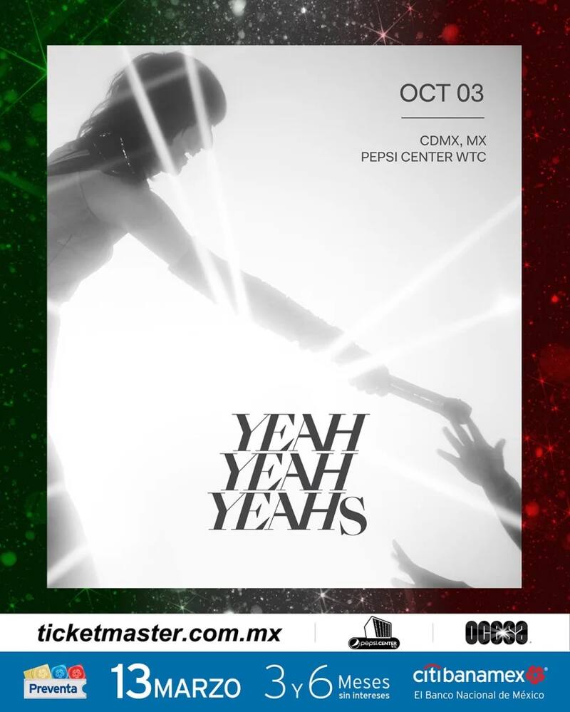 Conoce los precios de los Yeah Yeah Yeahs en CDMX.