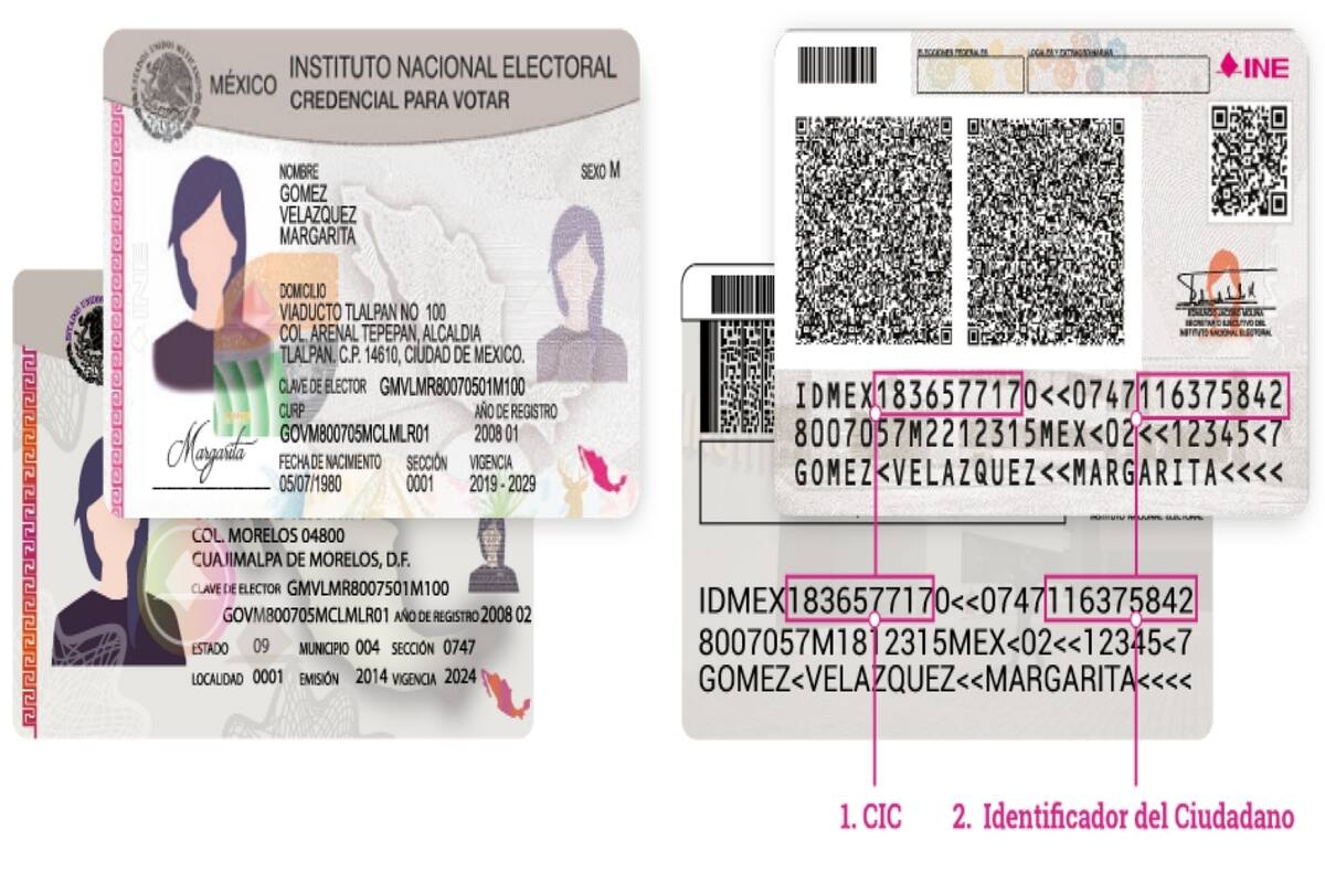 Verifica que tu credencial del INE esté vigente y actualizada.
