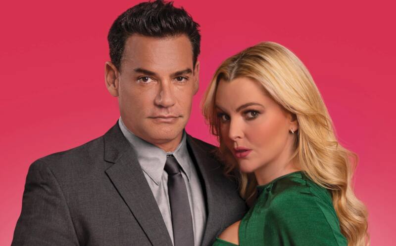 Cristián de la Fuente y Marjorie de Sousa son pareja en "Amores que engañan"