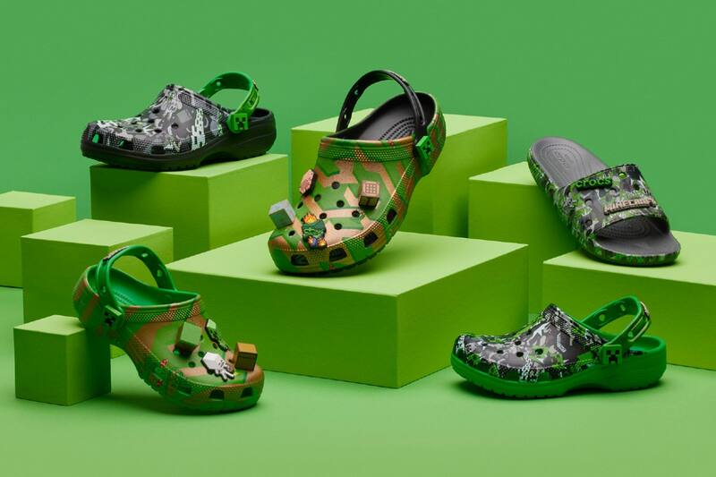 Crocs de Minecraft.