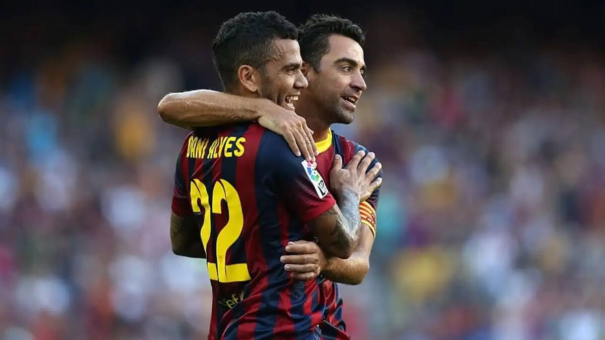 Dani Alves rompió el silencio después de cinco meses. (EFE)