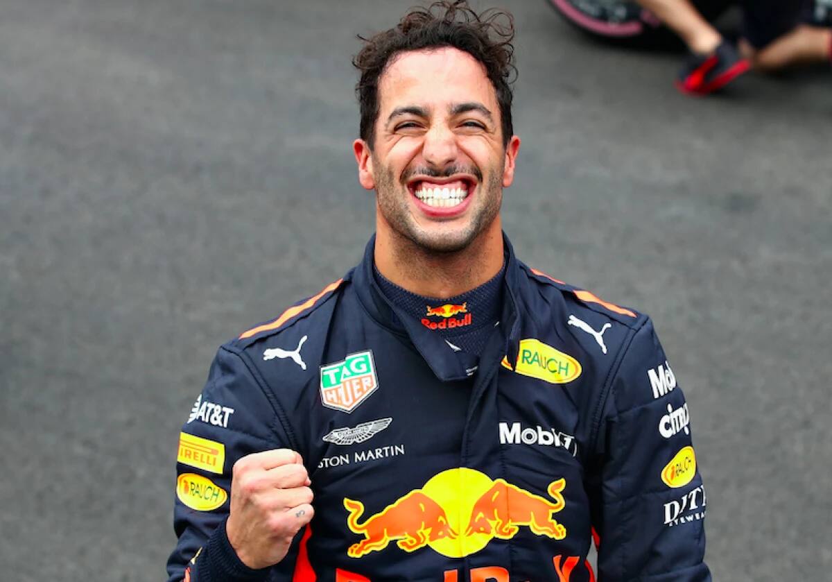Actualmente, Daniel Ricciardo es piloto de reserva de Red Bull.