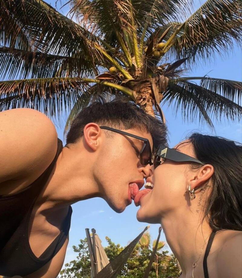 La cantante disfruta de unos días con su novio