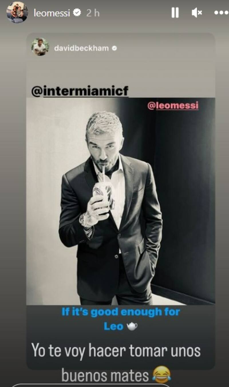 (Instagram: @leomessi)