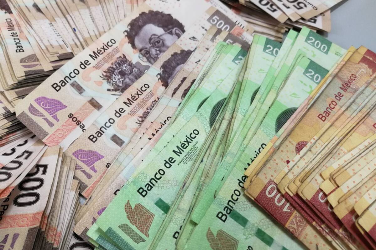 Billetes de México.