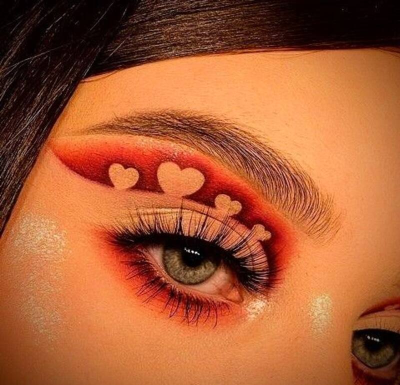 Descubre este delineado para el 14 de febrero.