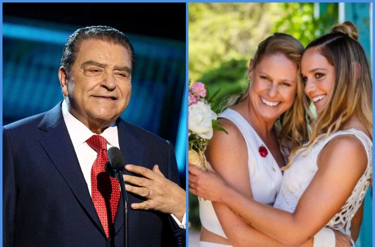 Don Francisco habla del matrimonio de su nieta, Nicole Numhauser, con Stephanie Bruce Maxwell