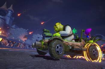Conduce como Shrek en el nuevo Mario Kart de DreamWorks