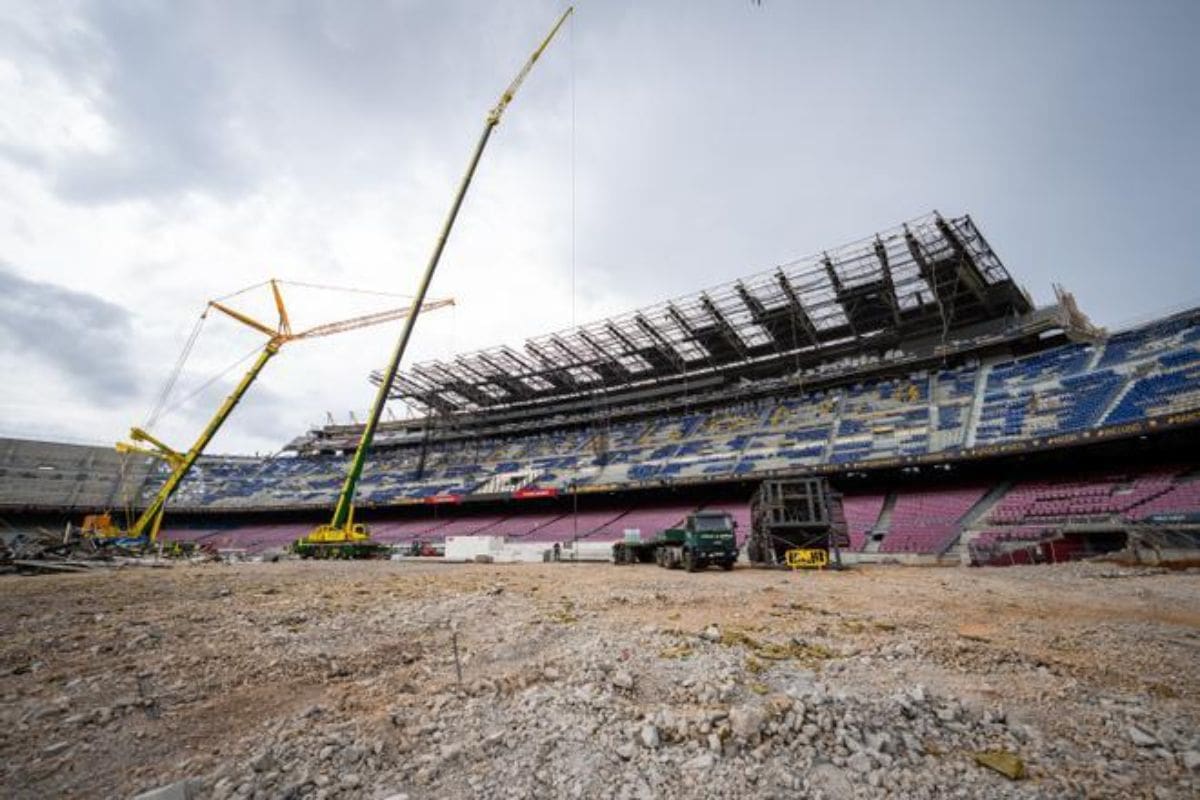 pasa por su primera fase de remodelación. (@FCBarcelona)