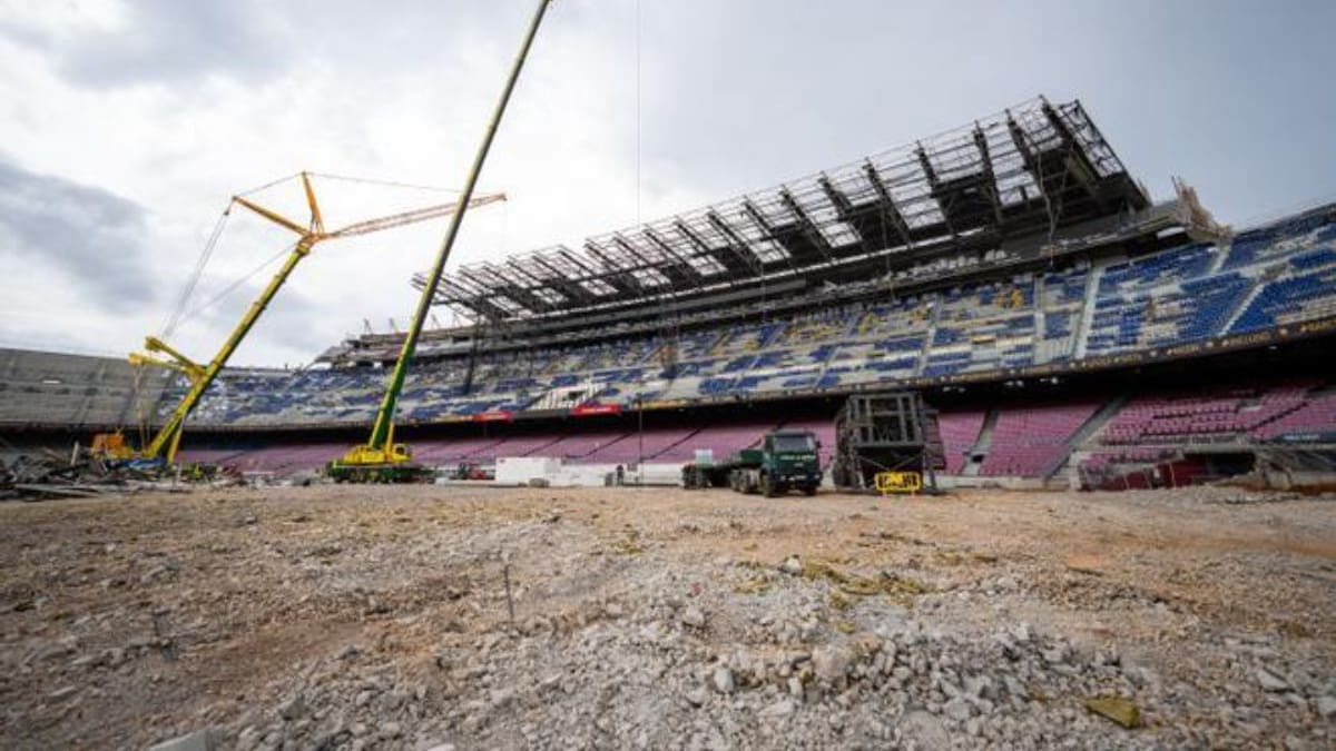 VIDEO | ¡En ruinas! Así se encuentra el Camp Nou del Barcelona