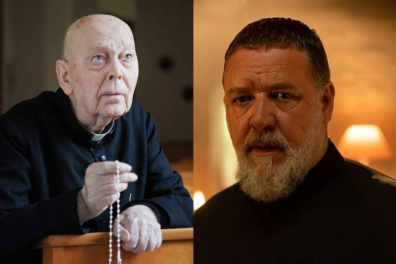 Conoce al Padre Amorth, quien inspiró al personaje interpretado por Russell Crowe.