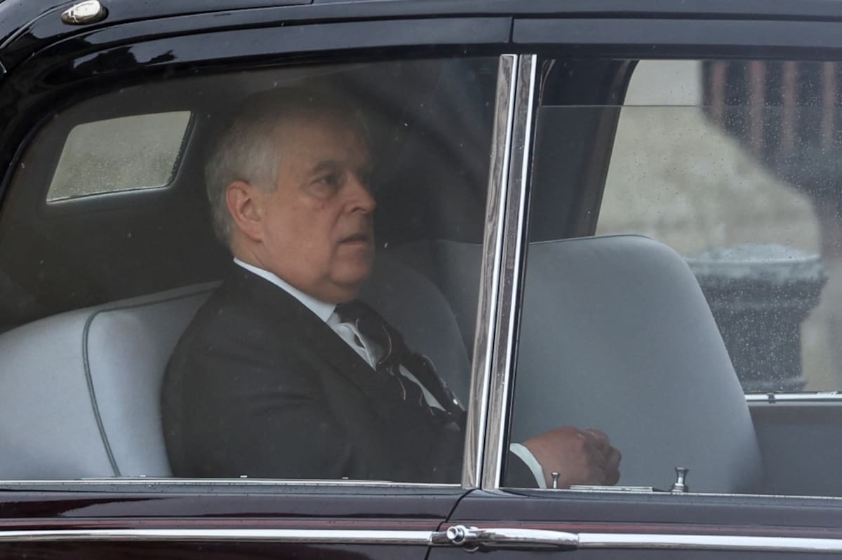 El príncipe Andrés fue abucheado en las afueras del Palacio de Buckingham. - Créditos: The Sun