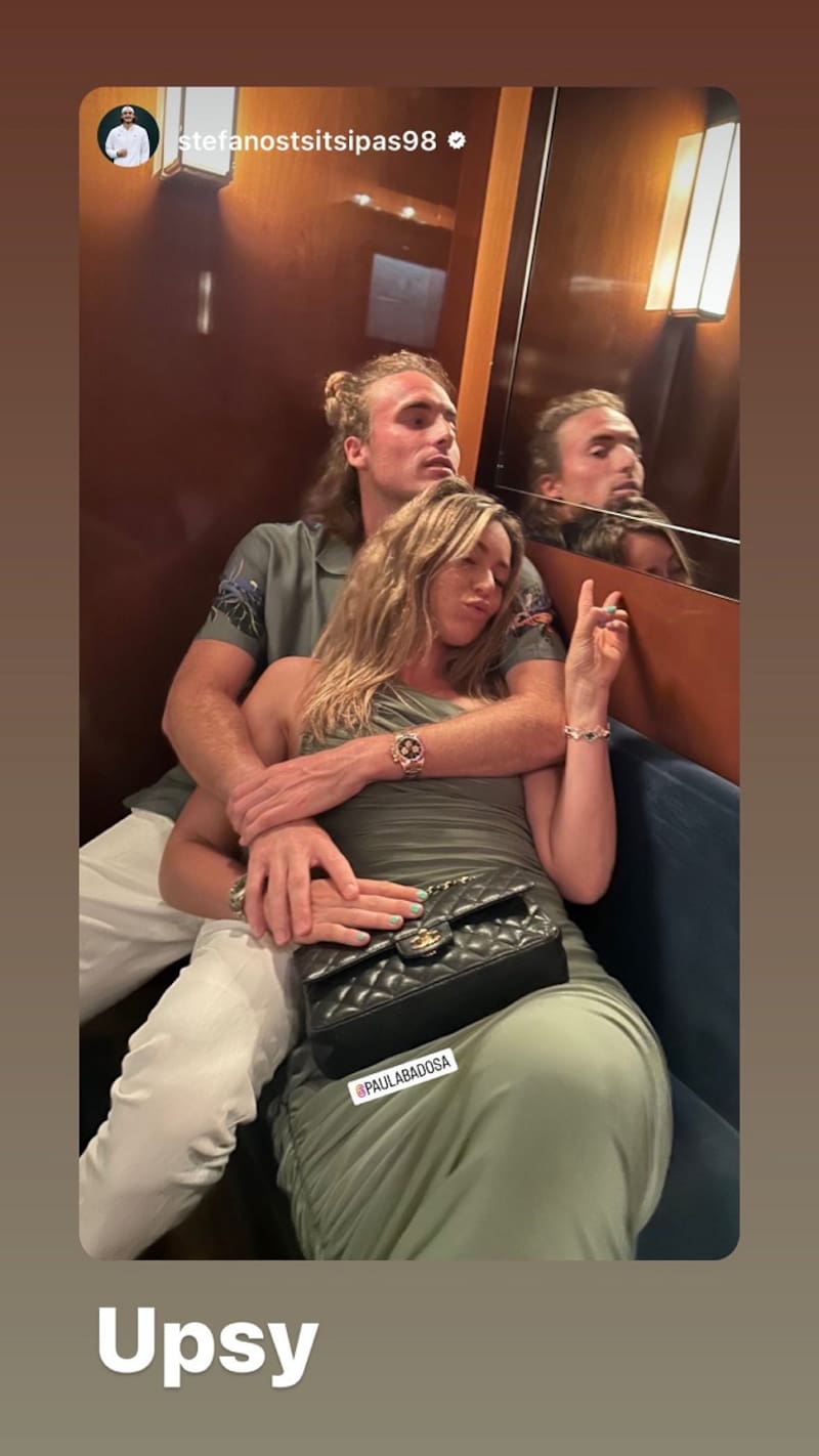 El romance de Stefanos Tsitsipas y Paula Badosa