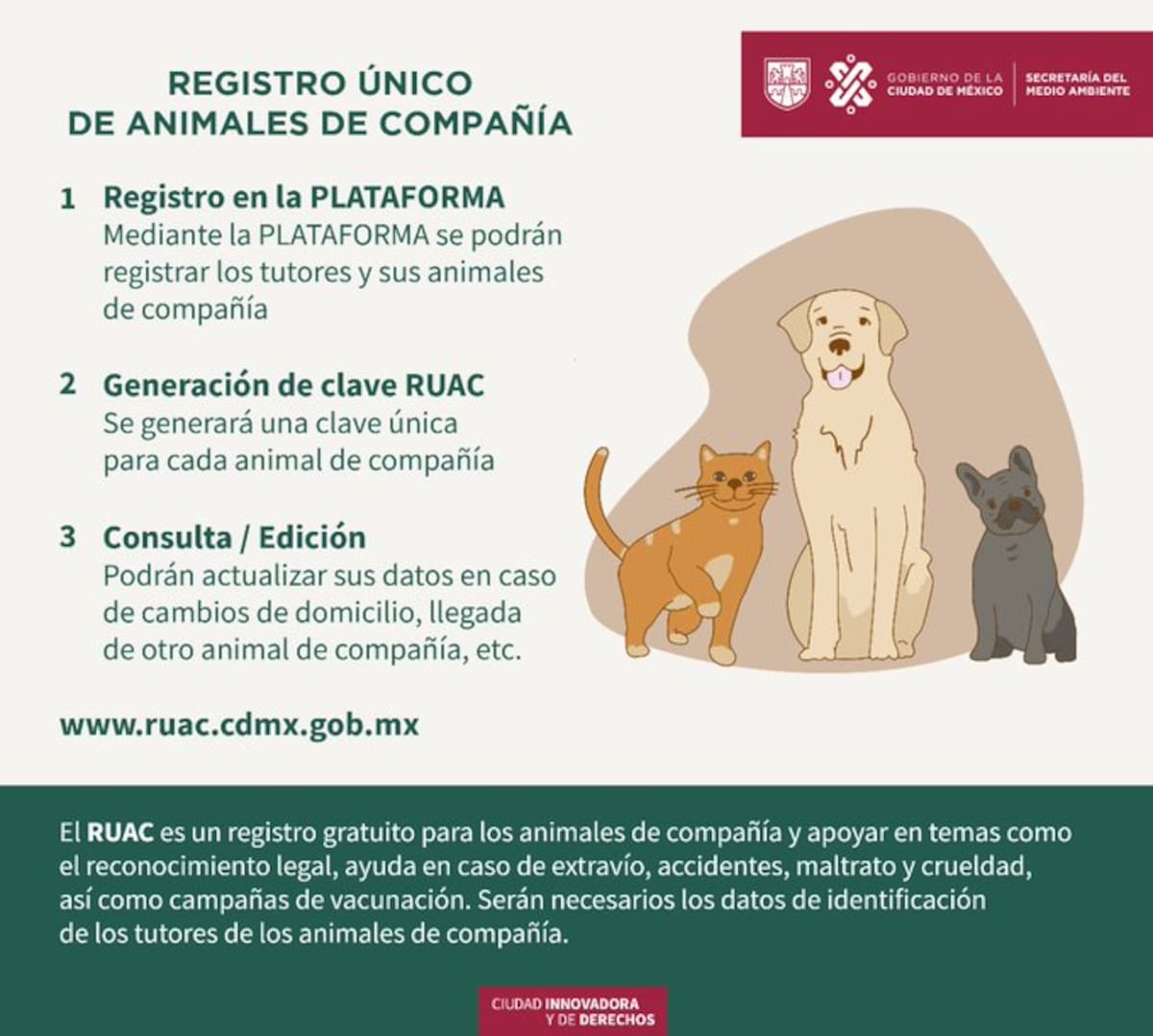 Se tramita de manera gratuita