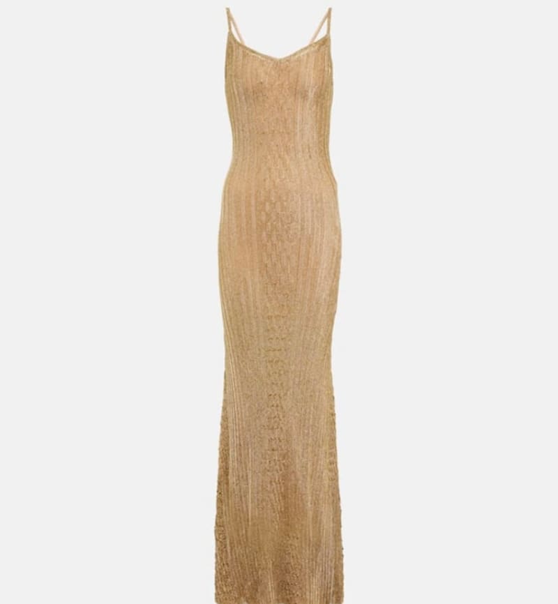 La joven lució este vestido en la boda de Marc Piqué